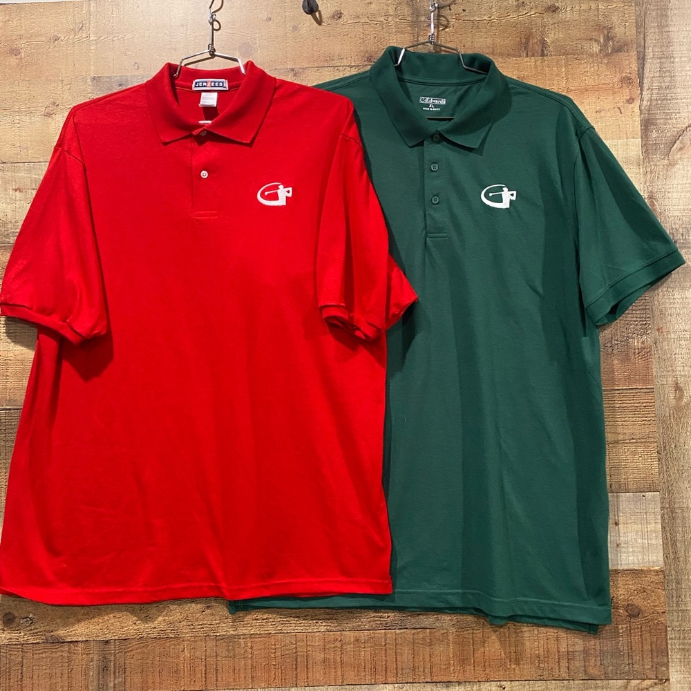 New Without Tags Bundle of Mens Embroidered Golf Polos Size XL
